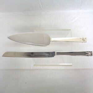 Vera Wang Wedgwood Love Knots Cake Knife & Server CIB 2015
